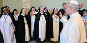 Pope to contemplative nuns: The importance of silence in a world marked by speed
