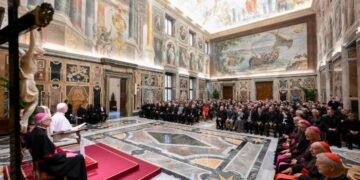 Pope to students of canon law: Seek the supernatural good of persons