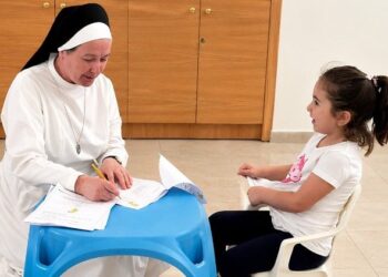 The Borromean Sisters in Jerusalem sow the seeds of peace