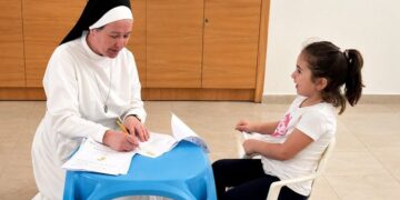 The Borromean Sisters in Jerusalem sow the seeds of peace